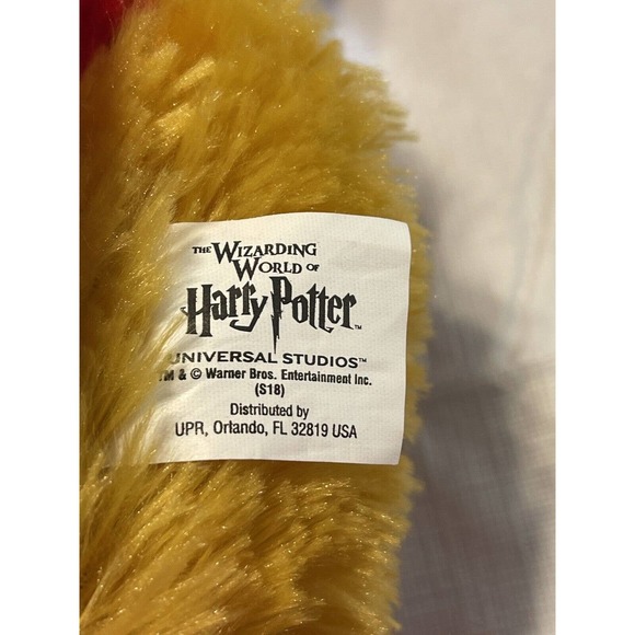 Harry Potter Wizarding World Universal Studios Fawkes Phoenix Bird Plush 16" - Picture 6 of 9